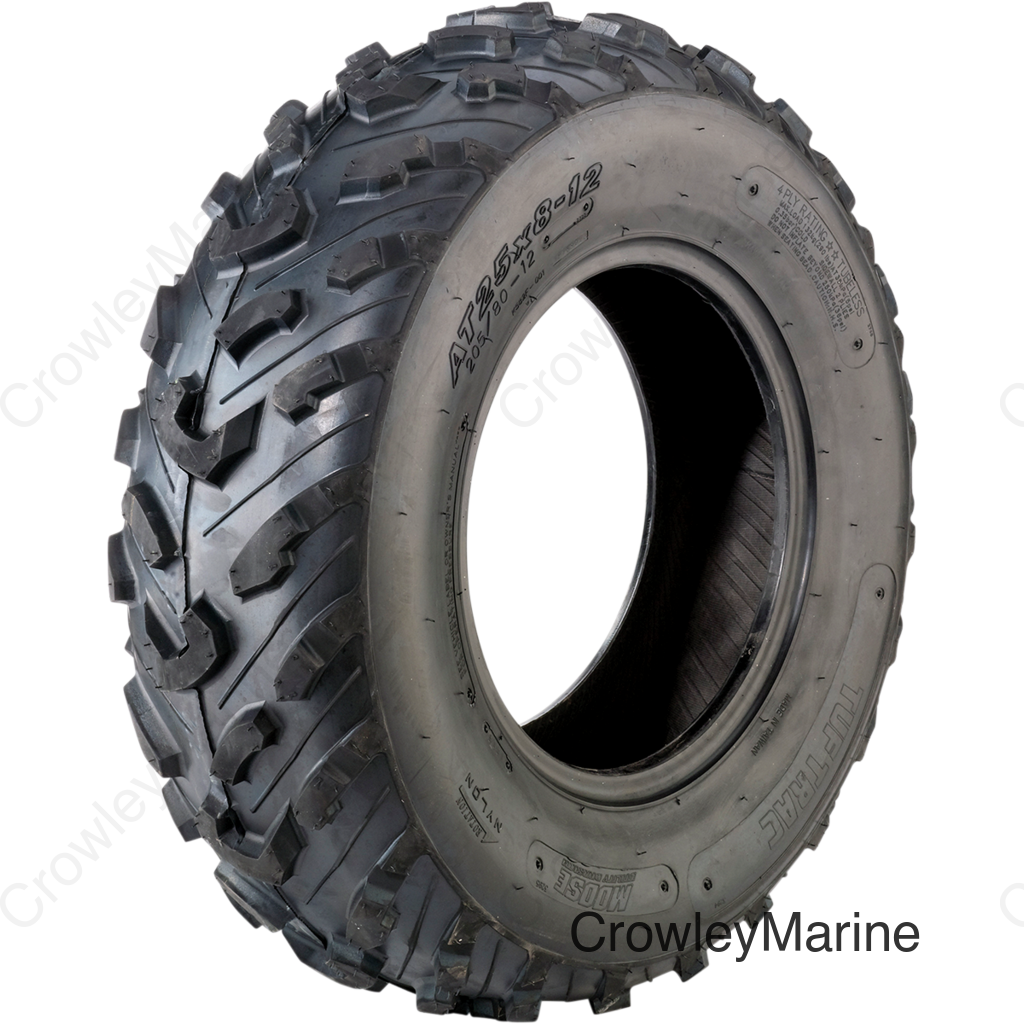 TIRE TUF TRAC 25X8-12 4P