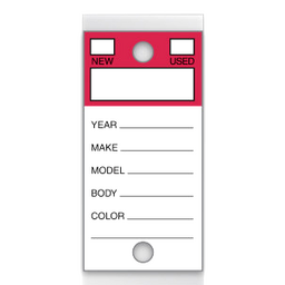 STRIPE SELF PROTECTING KEY TAG (4014)