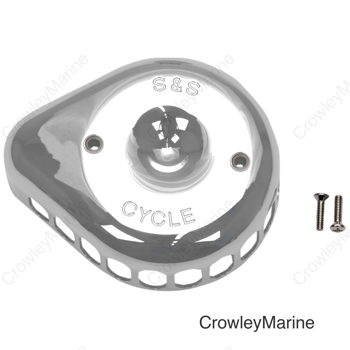 Air Cleaner Cover - Mini Teardrop - Chrome