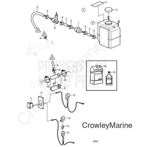 Cap - Volvo Penta (3858990)