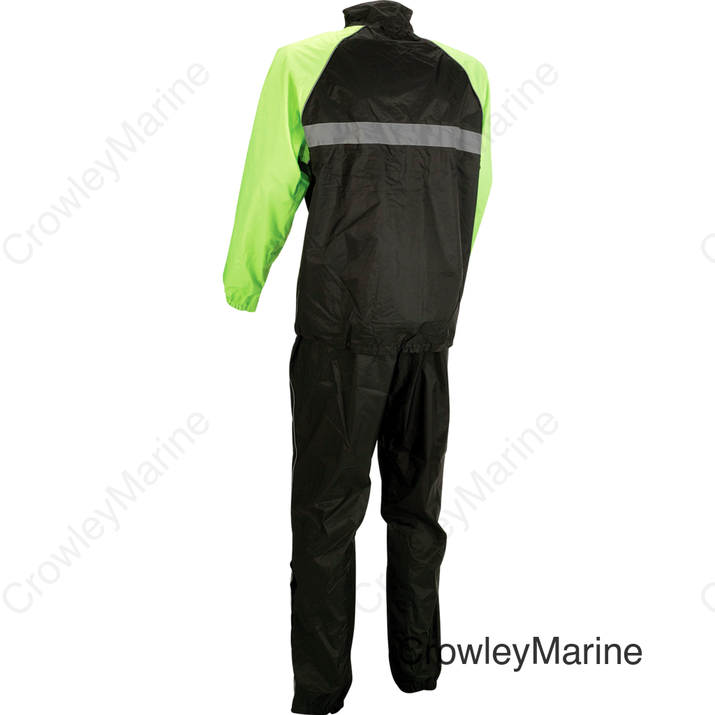 RAINSUIT Z1R BLK/HIVIZ LG