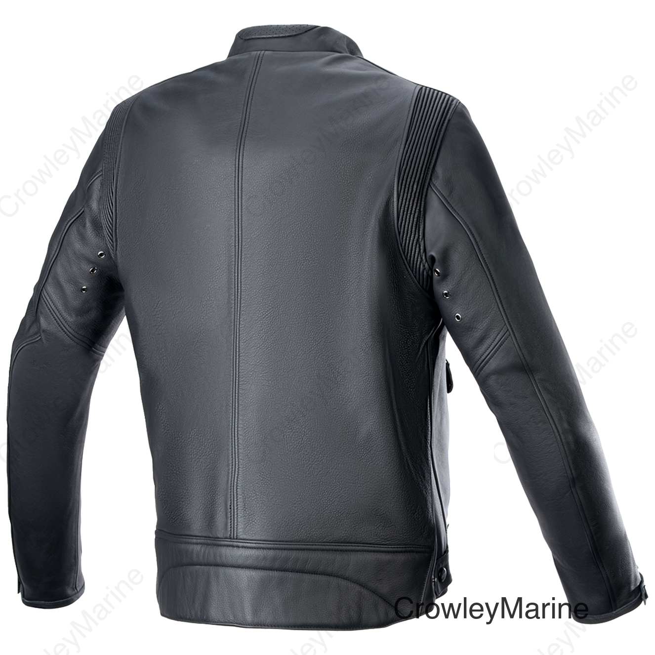 Dyno Leather Jacket - Black/Black - Medium