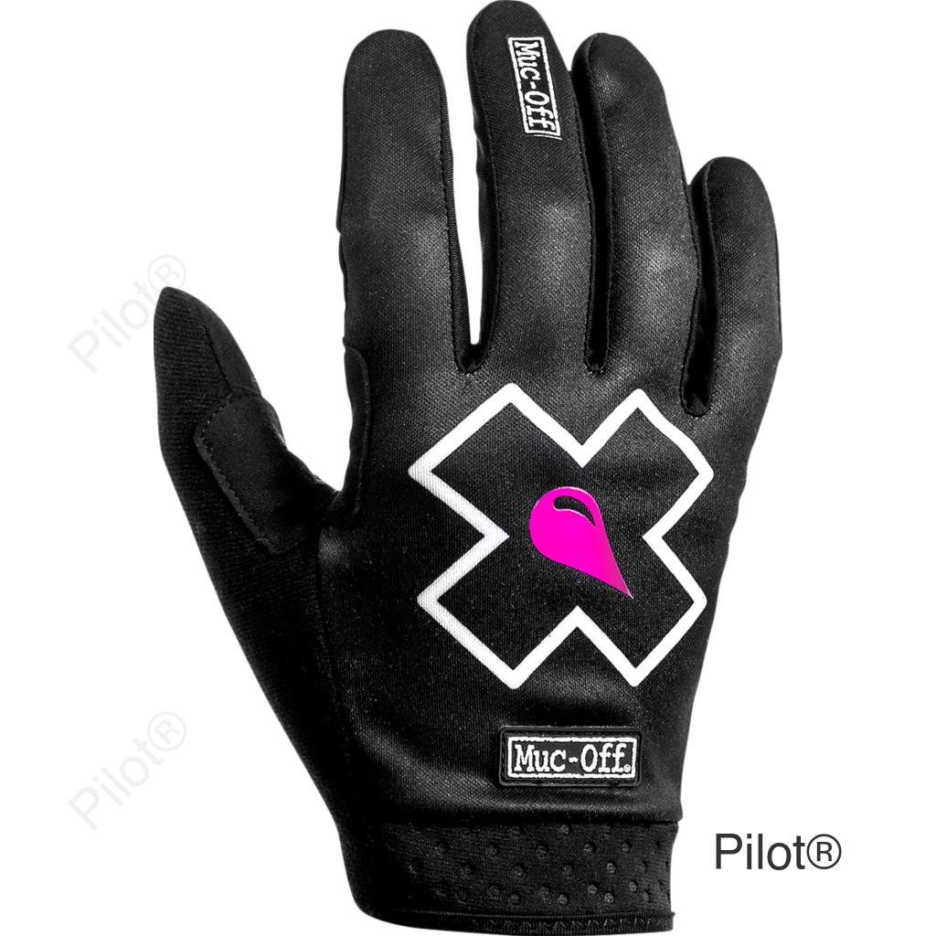 MTB/MX Rider Gloves - Black - Large