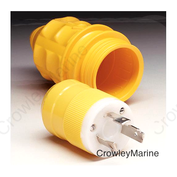 Marinco 30A/125V Male Plug and Cover Value Pack