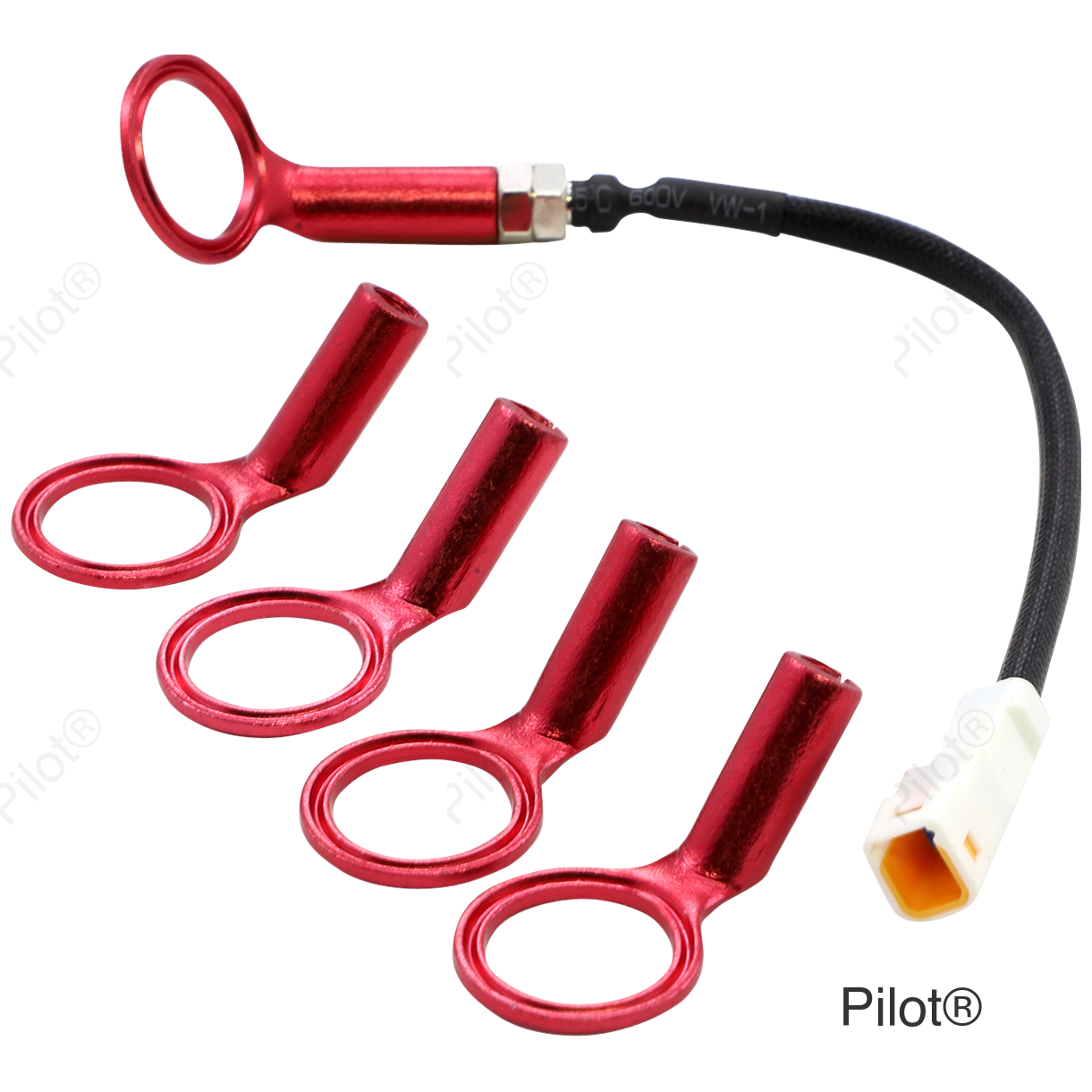 Cylinder Head Temperature Sensor with Waterproof JST Connector - 14 mm