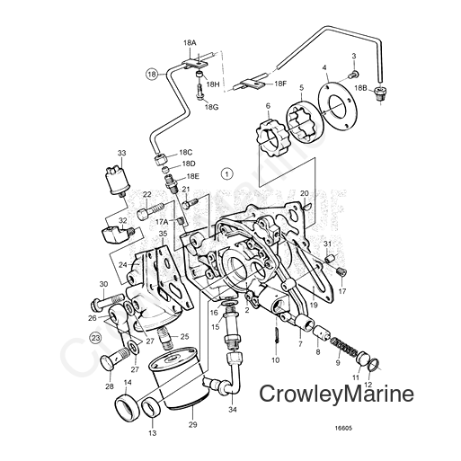 Oil Hose(V2) - Volvo Penta (3581181)