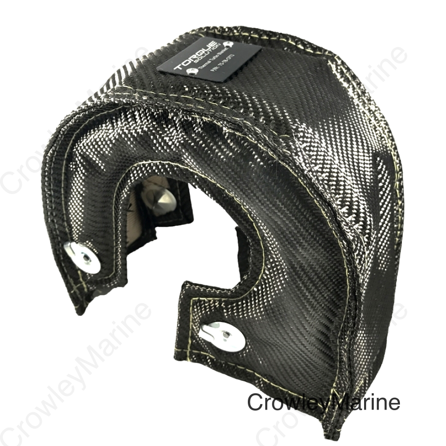 Torque Solution Thermal Turbo Blanket (Carbon Fiber) Fits GT25, GT28, GT30, GT32, GT35, GT37