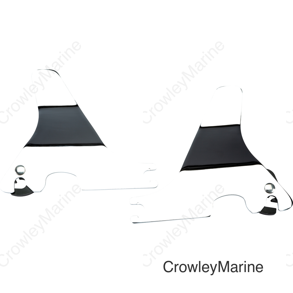 DETACHABLE SIDE PLATES CHROME XL 04-UP
