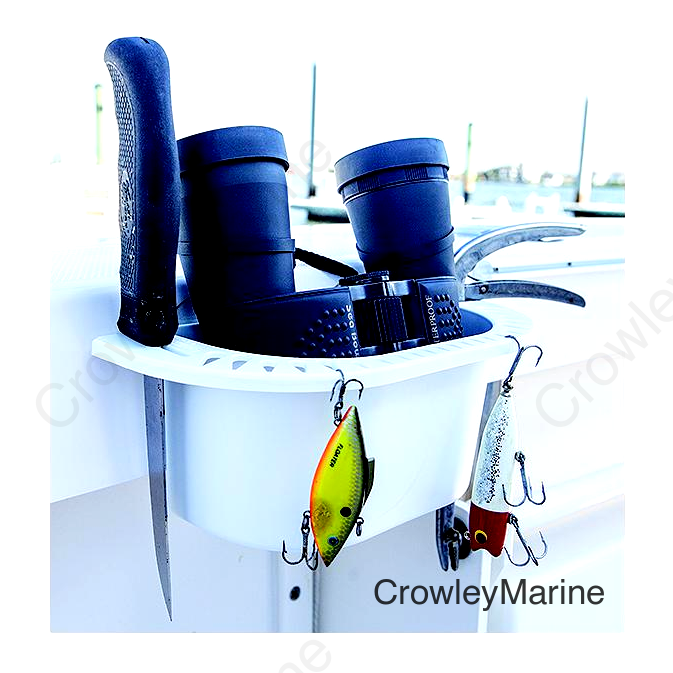 BoatMates 21331 Cockpit Organizer, White