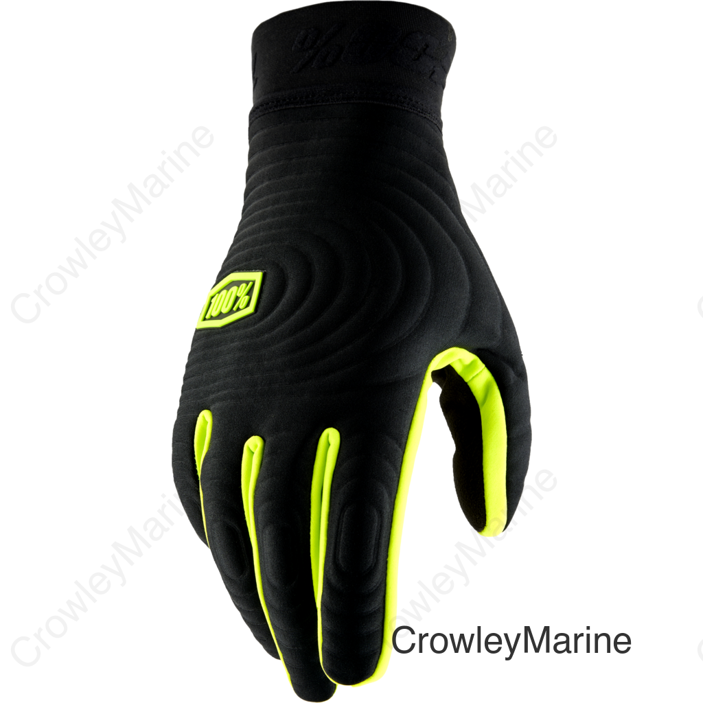 BRISKER XTREME GLOVES BLACK/FLUO ELLOW LG