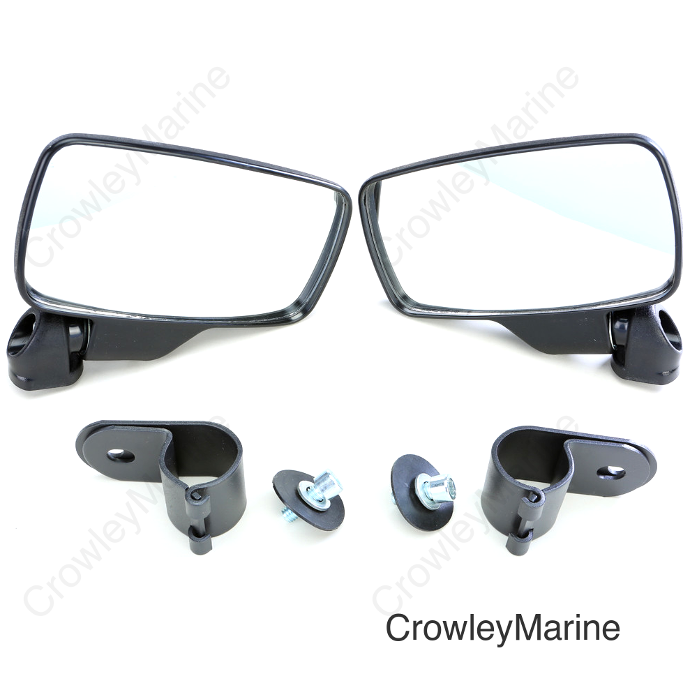 FOLDING SIDE MIRROR 1.75" ROLL CAGE
