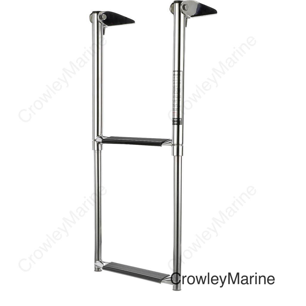 Seachoice Telescoping Ladder Only for Universal Swim Platform With Top Mount Ladder