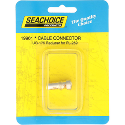 Seachoice UG175 Adapter, Silver, VHF Cable Antenna Connector thumbnail-5