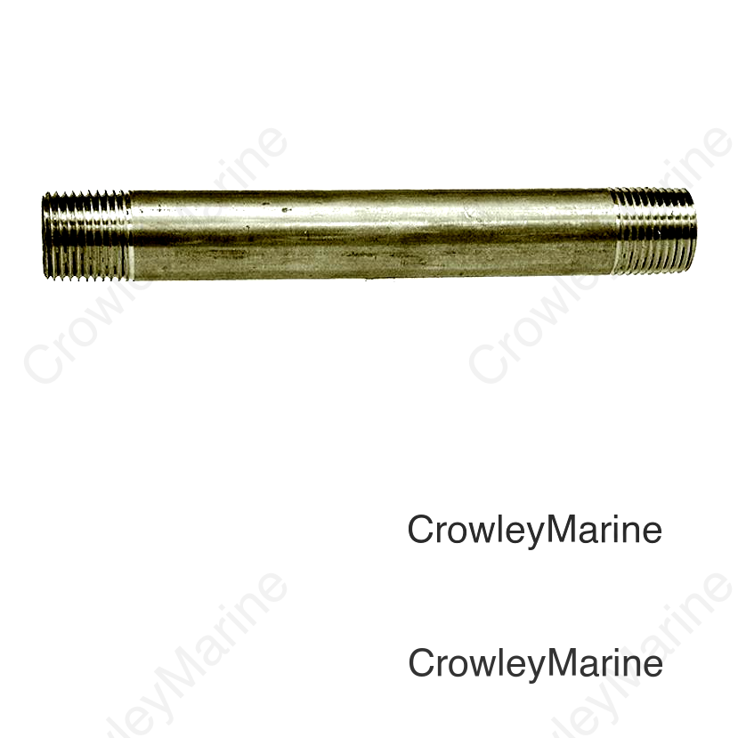 1-1/2 X 6 BRASS PIPE NIPPLE