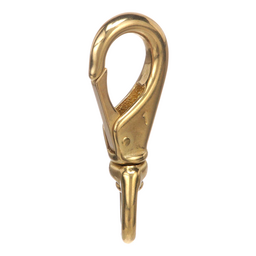 Seachoice Swivel Eye Snap, Cast Brass, Size #3, 4-1/2 In. Long, 3/4 In. ID Eye thumbnail-0