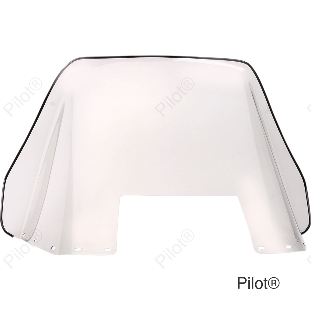 Windshield - 17" - Smoke - Polaris