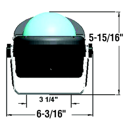 COMPASS HELMSMAN BRKT DIR BLK thumbnail-2