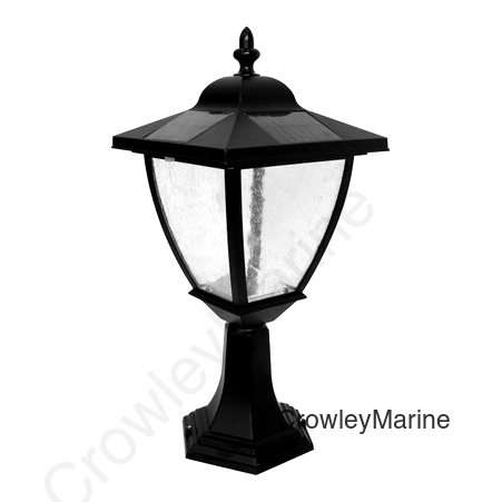 Bayport Solar Wall Lamp w/ 3 Mounting Options (23206)