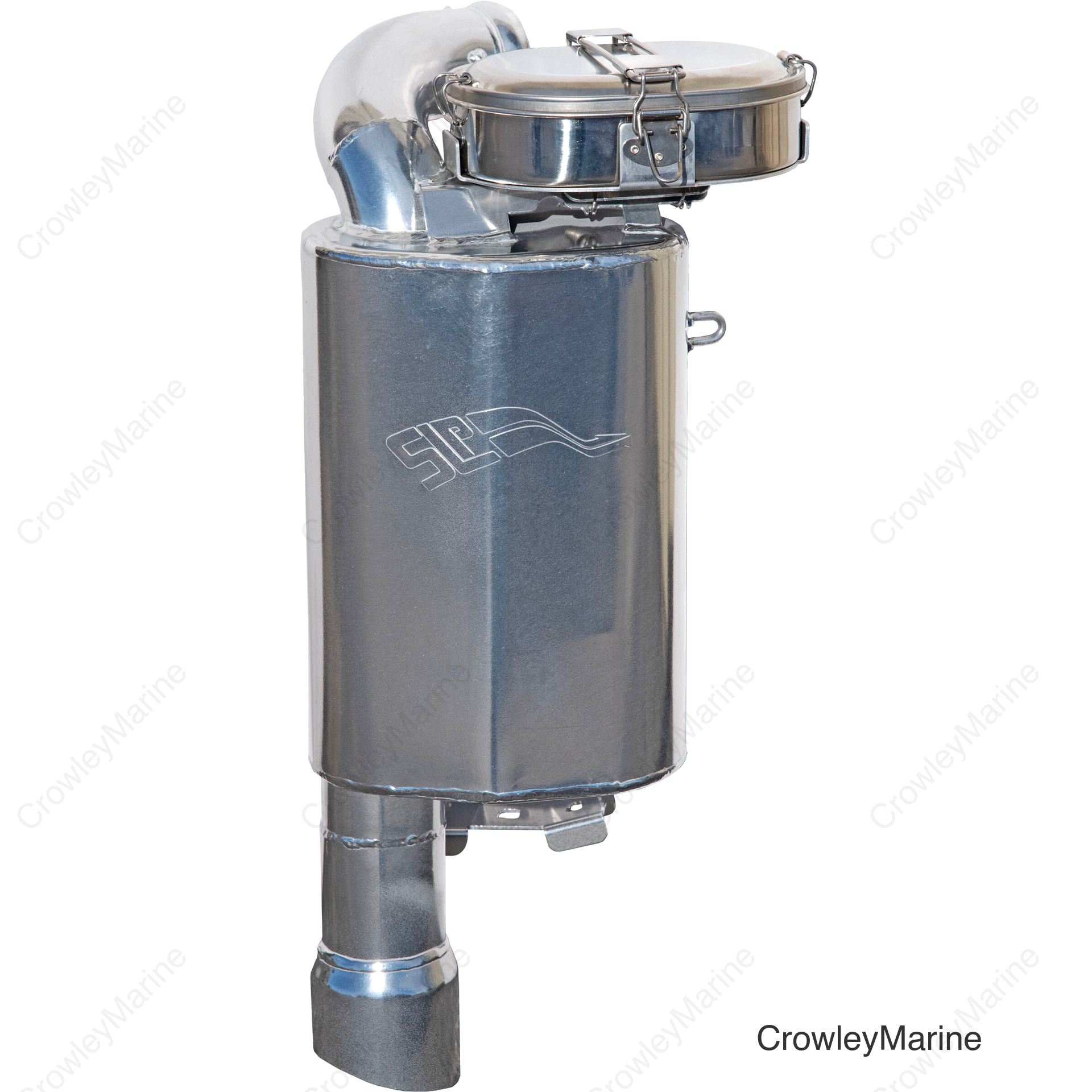 SILENCER WITH TRAIL CHEF MOUNT POL
