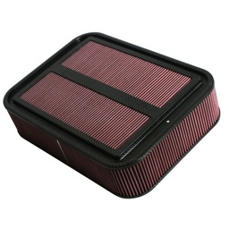 K&N Custom Racing Assembly Carbon Fiber 4in Air Box w/o Base - Large