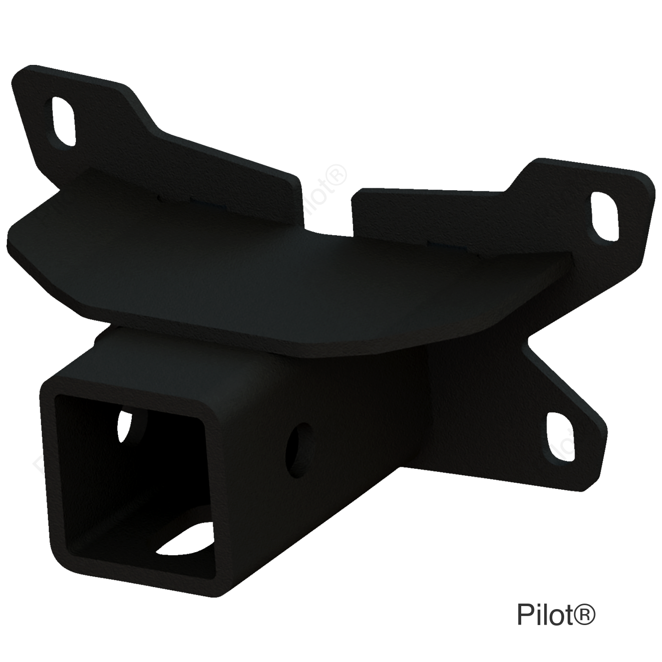Hitch - Rear Receiver - 2" - Polaris