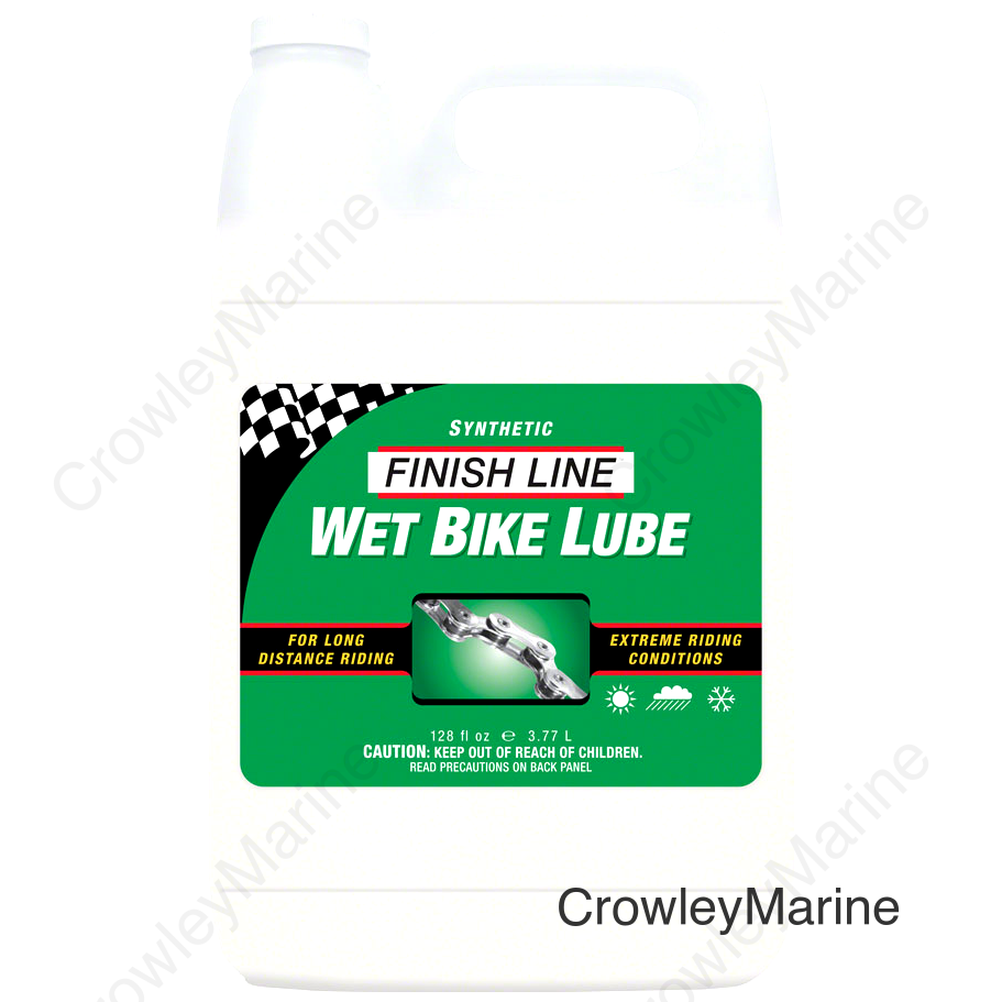 Finish Line WET Bike Chain Lube - 1 Gallon Bulk