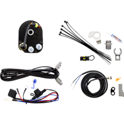 Oil Cooler Kit - Flat Black - Dyna