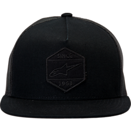 Bolt Trucker Hat - Black/Black - One Size thumbnail-4