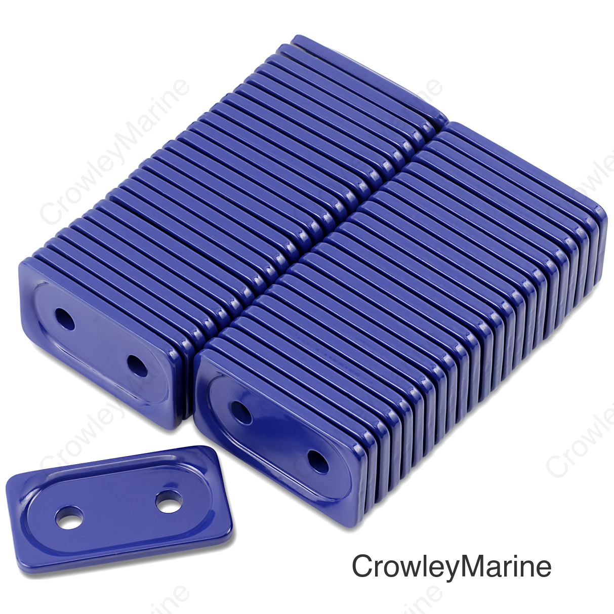 Support Plates - Blue - Double - 48 Pack