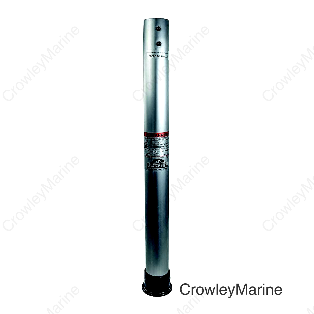 Springfield 1692027L1 Thread-Lock™ 27" Table Post, Anodized Finish