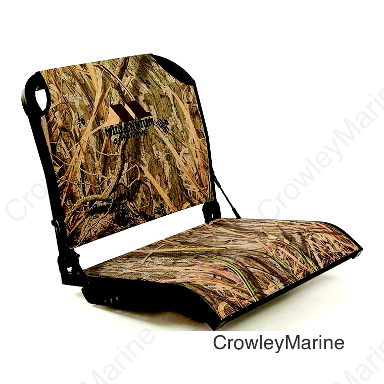 Millennium Outdoors B100SGH B100 Boat Seat, Shadow Grass Habitat