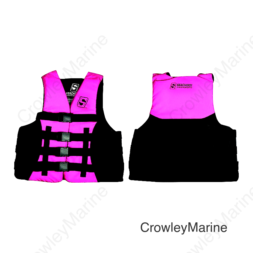 Seachoice 85117 Evoprene Multi-Sport Vest, Pink/Black, XL
