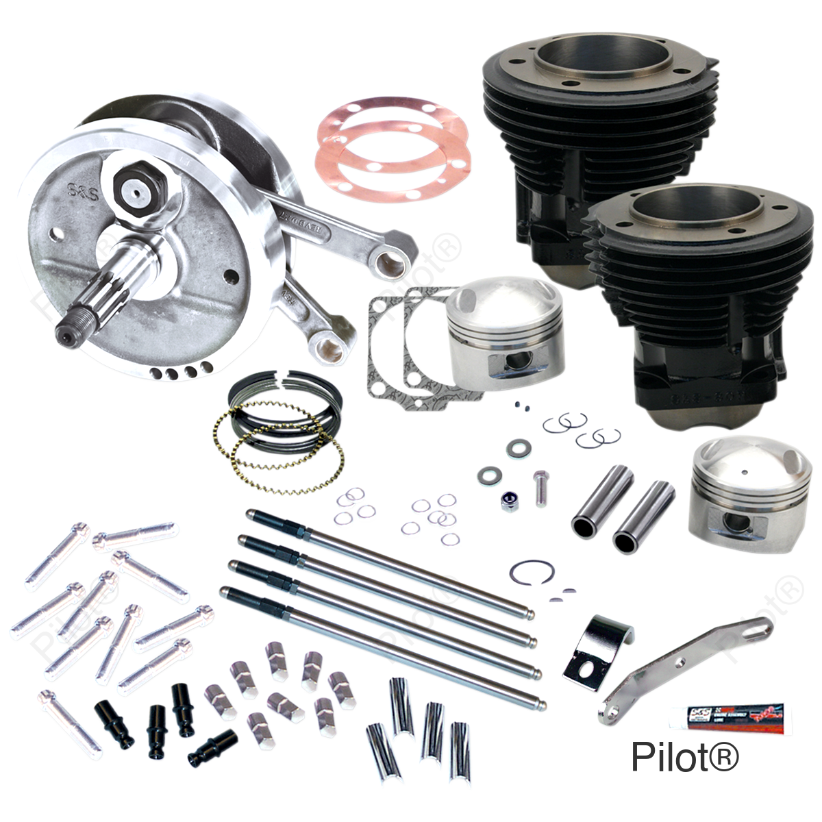 96" Sidewinder® Big Bore Stroker Engine Performance Kit