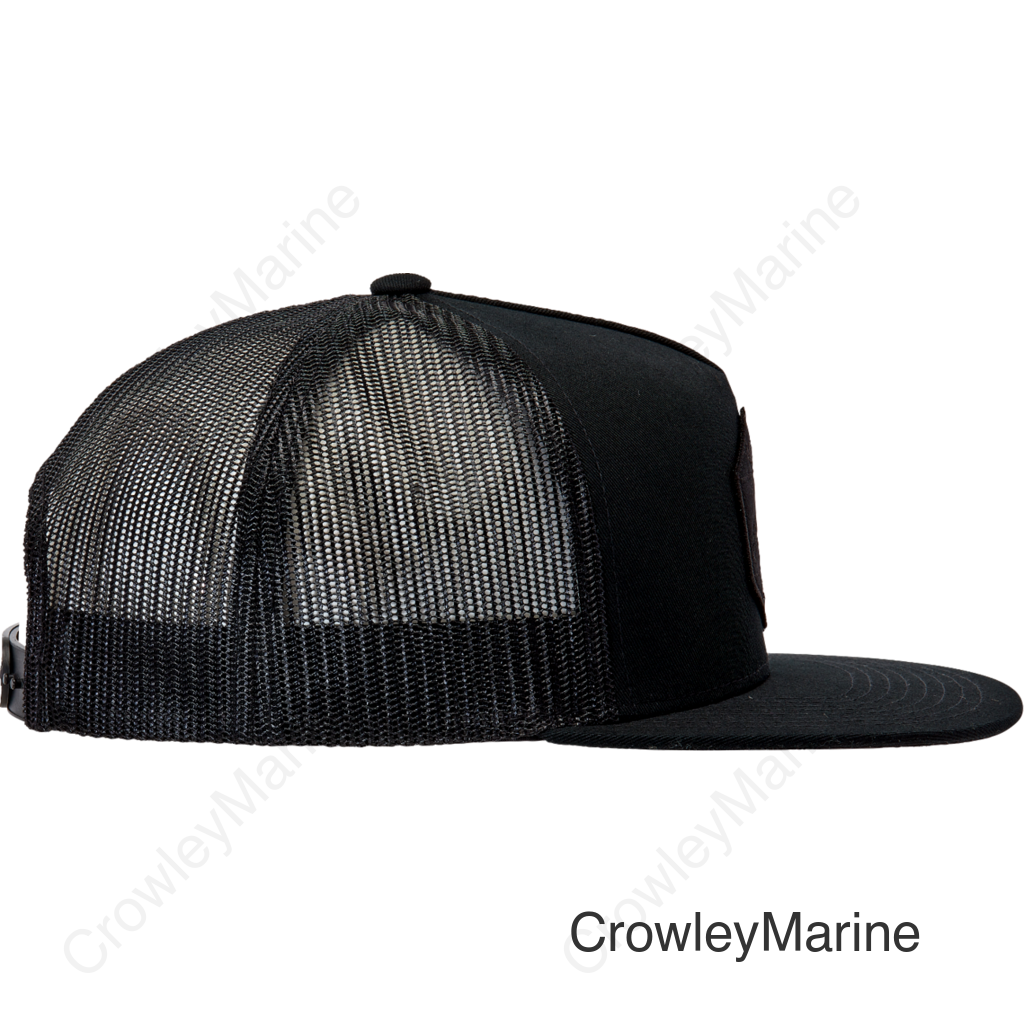 Bolt Trucker Hat - Black/Black - One Size