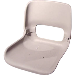Flat Bottom Seat Only, Dark Gray
