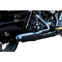 2-into-1 Qualifier Exhaust System - 50-State - Black