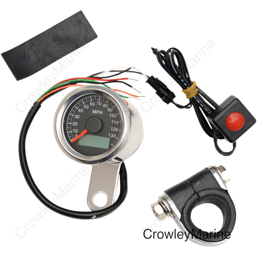 SPEEDOMETER 1.87"BLK PRO