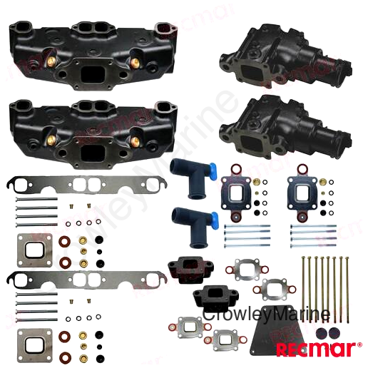 EXHAUST KIT MCM 2002+ GM305/350/377 V8 D