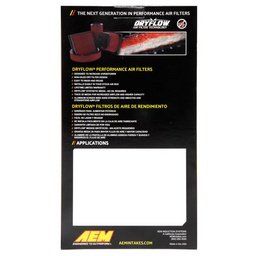 AEM 17-20 Subaru BRZ 2.0L DryFlow Air Filter thumbnail-5