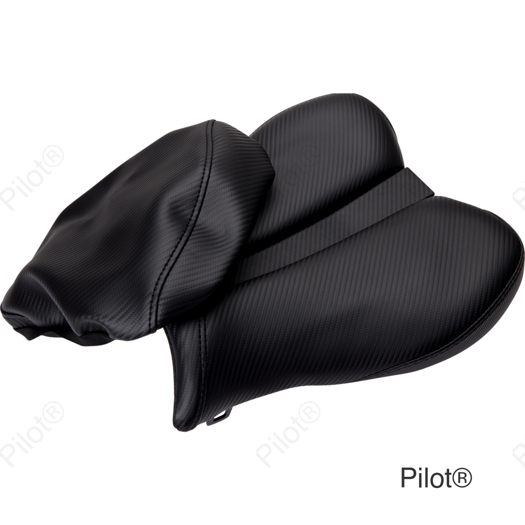 Gel Channel™ Track Carbon Fiber Sport Seat - Black - GSXR 1000