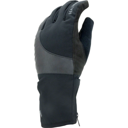 SealSkinz Waterproof Cold Weather Reflective Cycle Gloves - Black Full Finger 2X-Large