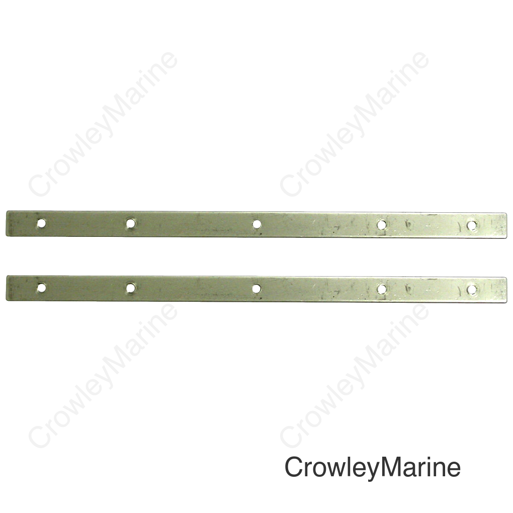 SADDLEBAG BACKING PLATE PAIR