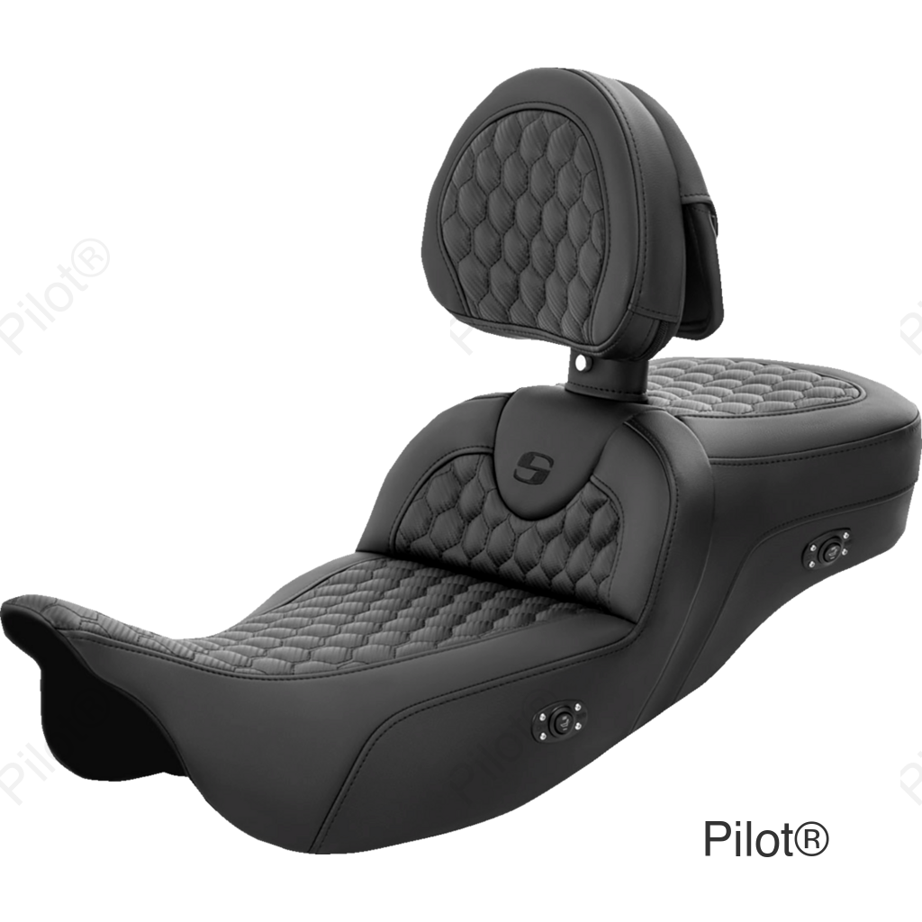 RoadSofa™ Seat - Honeycomb - with Backrest - Extended Reach - Heated - FL '08-'23