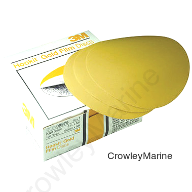 5" P120 GRIT HOOKIT GOLD (051131-00965)