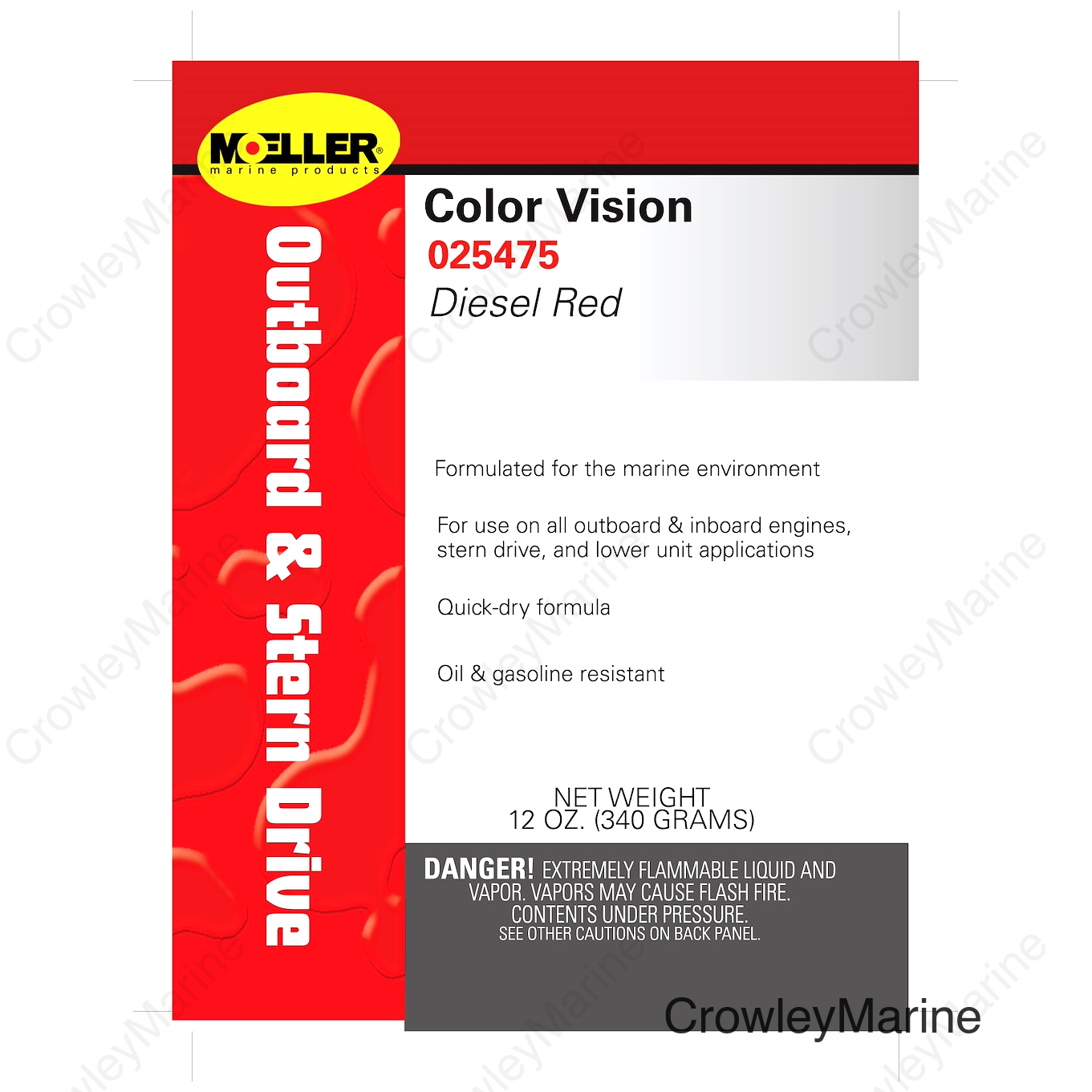 COLOR VISION FUEL TANK RED