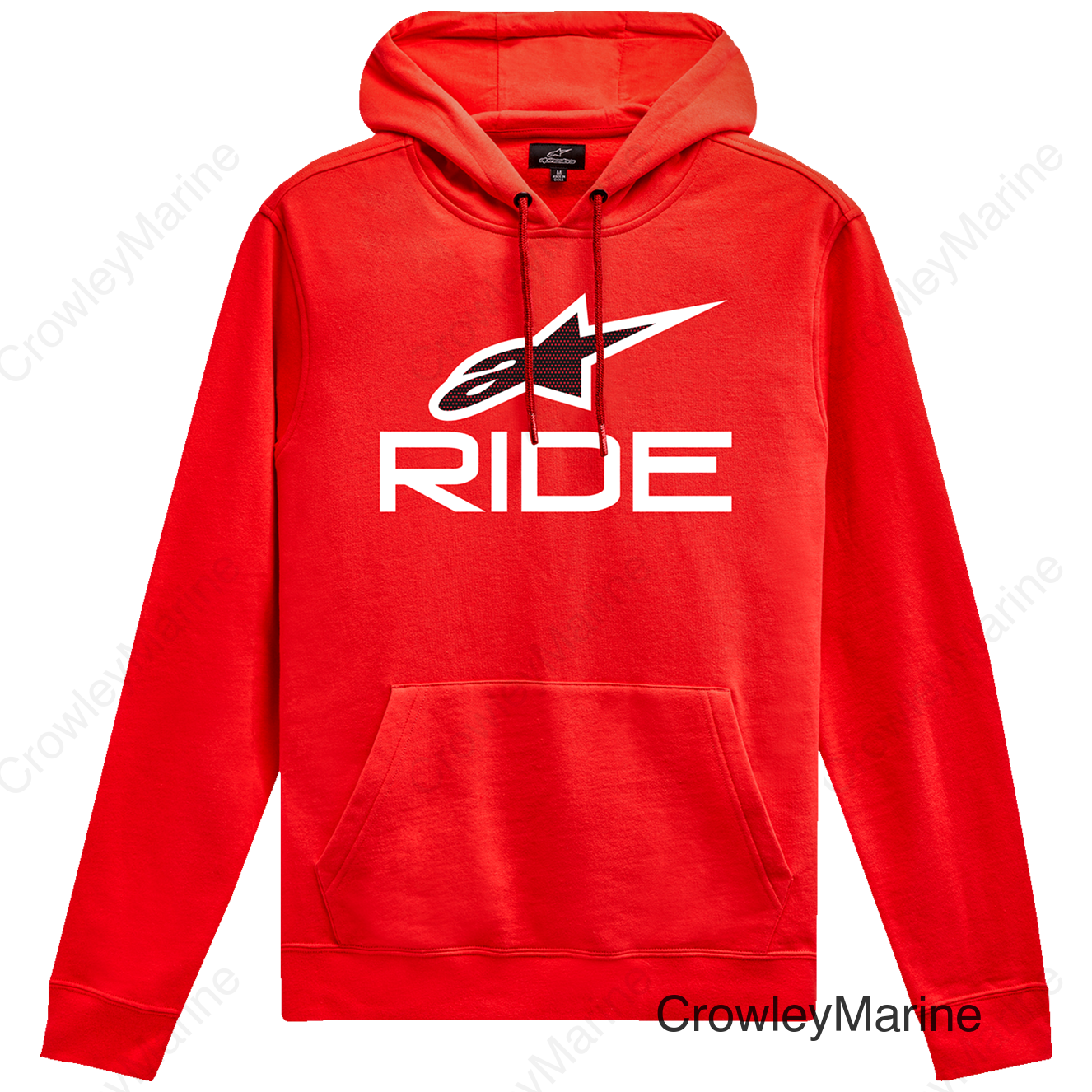 Ride 4.0 Pullover Hoodie - Red/White/Black - XL
