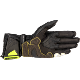 GP Tech V2 S Gloves - Black/Fluo Yellow/White/Fluo Red - 2XL thumbnail-1