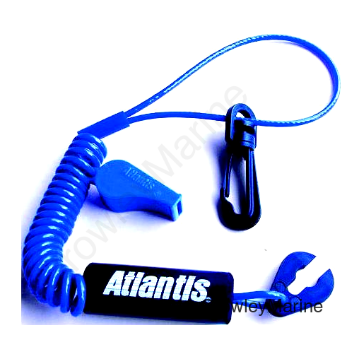 Atlantis A8130S Sport Lanyard - Yamaha, Black
