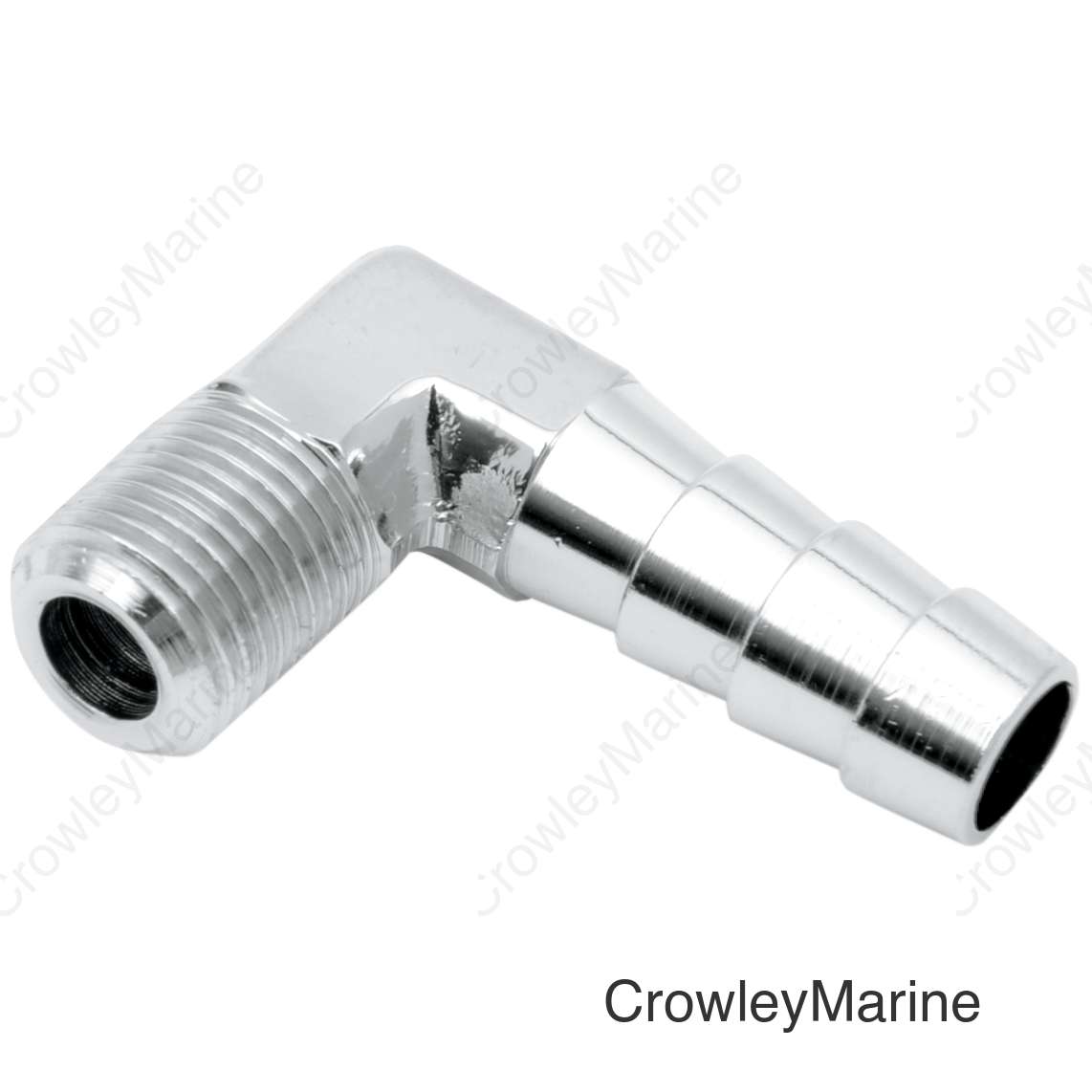 MALE ELB 5/16" X 1/8" CHR