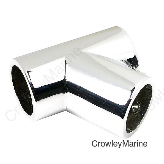 Seachoice Rail Fitting Tee for 7/8" OD Tubing